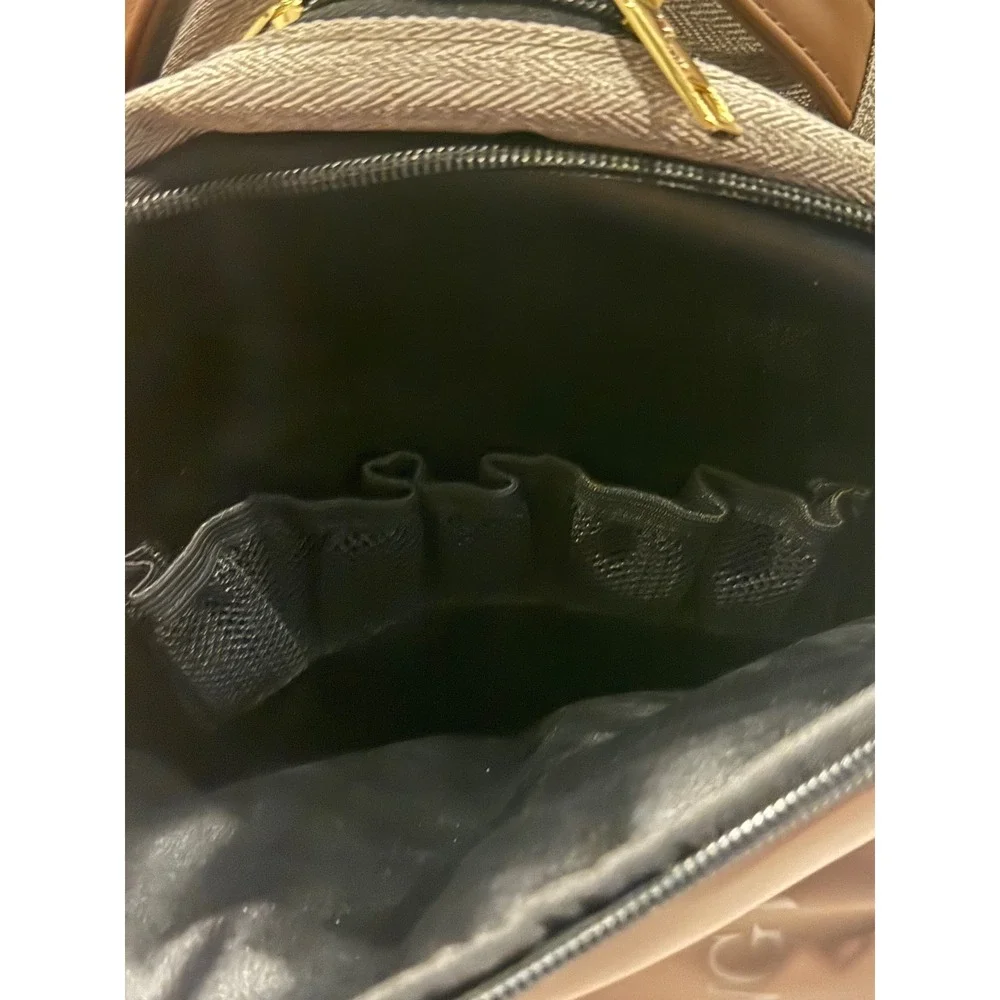 Young Living 2021 Convention Backpack Brown‎ Grey Essential Oil Laptop Bag- New